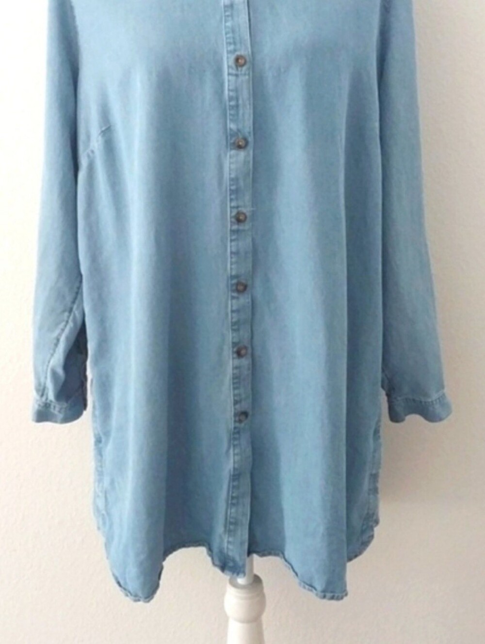 J Jill Denim Lyocell Tunic - Picture 3 of 8